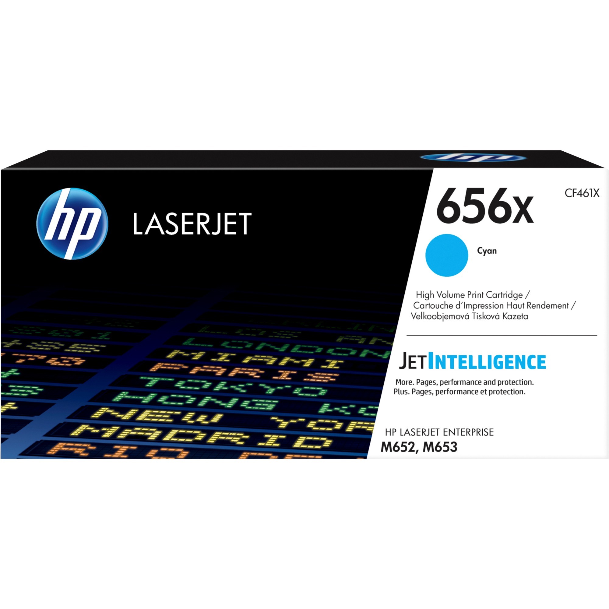 Toner cyan 656X (CF461X)
