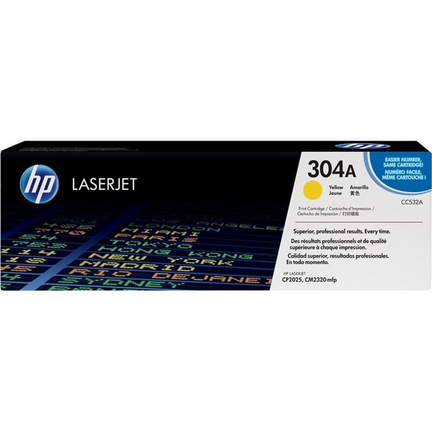 Toner gelb 304A (CC532A)