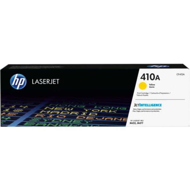 HP Toner CF412A (410A), gelb, ca. 2300 Seiten 0888793807521 HP