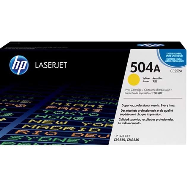 Toner gelb 504A (CE252A)