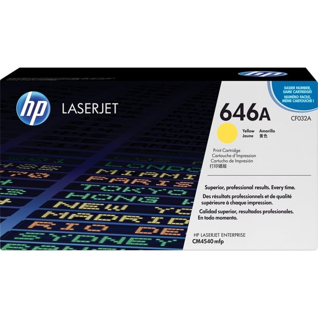HP Original 646A Toner gelb 12.500 Seiten (CF032A)