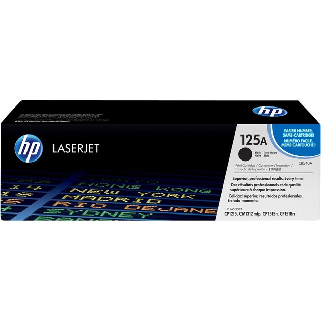 HP Toner CB540A (125A), schwarz, ca. 2200 Seiten 0808736839174 HP