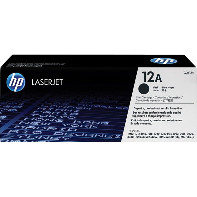 Toner schwarz 12A (Q2612A)