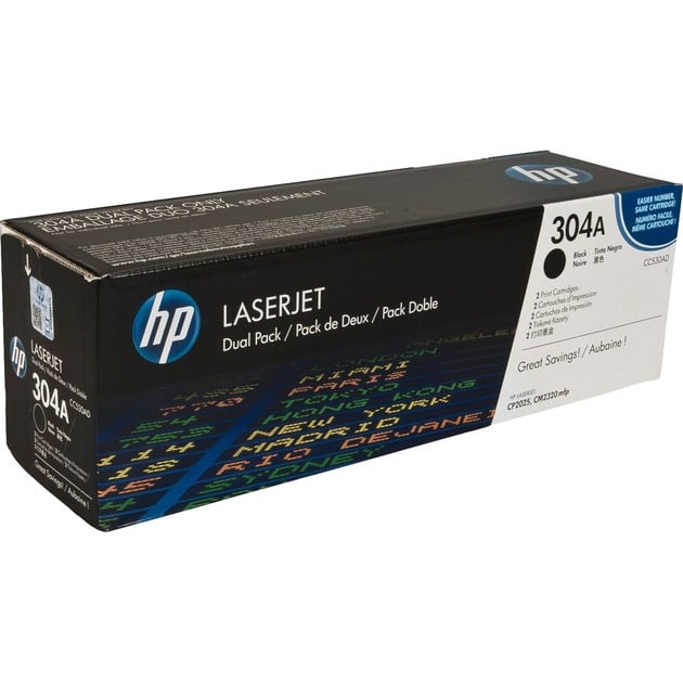 Toner schwarz 304A (CC530AD)