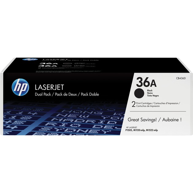 Toner schwarz 36A (CB436AD)