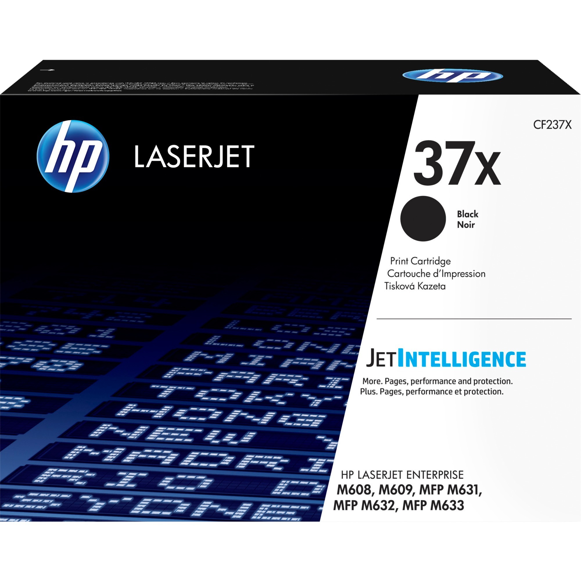 Toner schwarz 37X (CF237X)