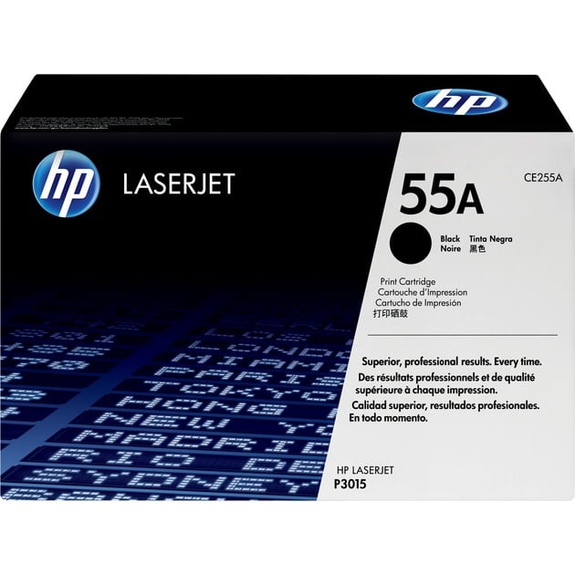 Toner schwarz 55A (CE255A)