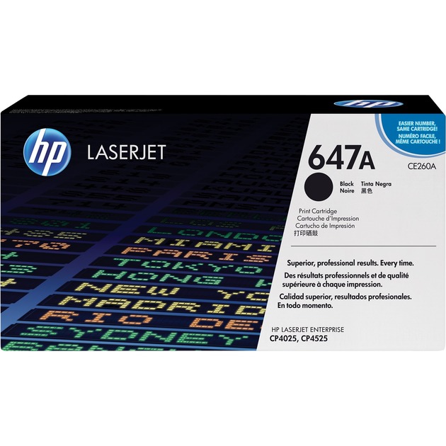 HP 647A / CE260A Black Toner - Tonerpatrone Schwarz