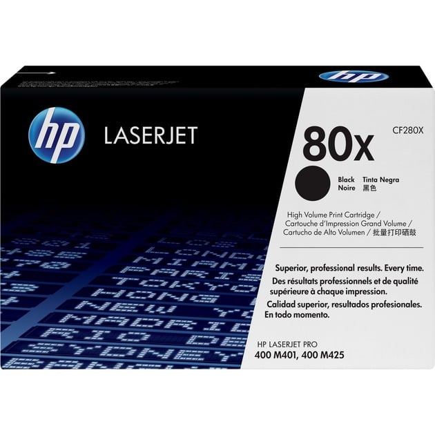 HP Toner schwarz 80X (CF280X) | 00886111144150 HP Toner schwarz 80X (CF280X) | 00886111144150