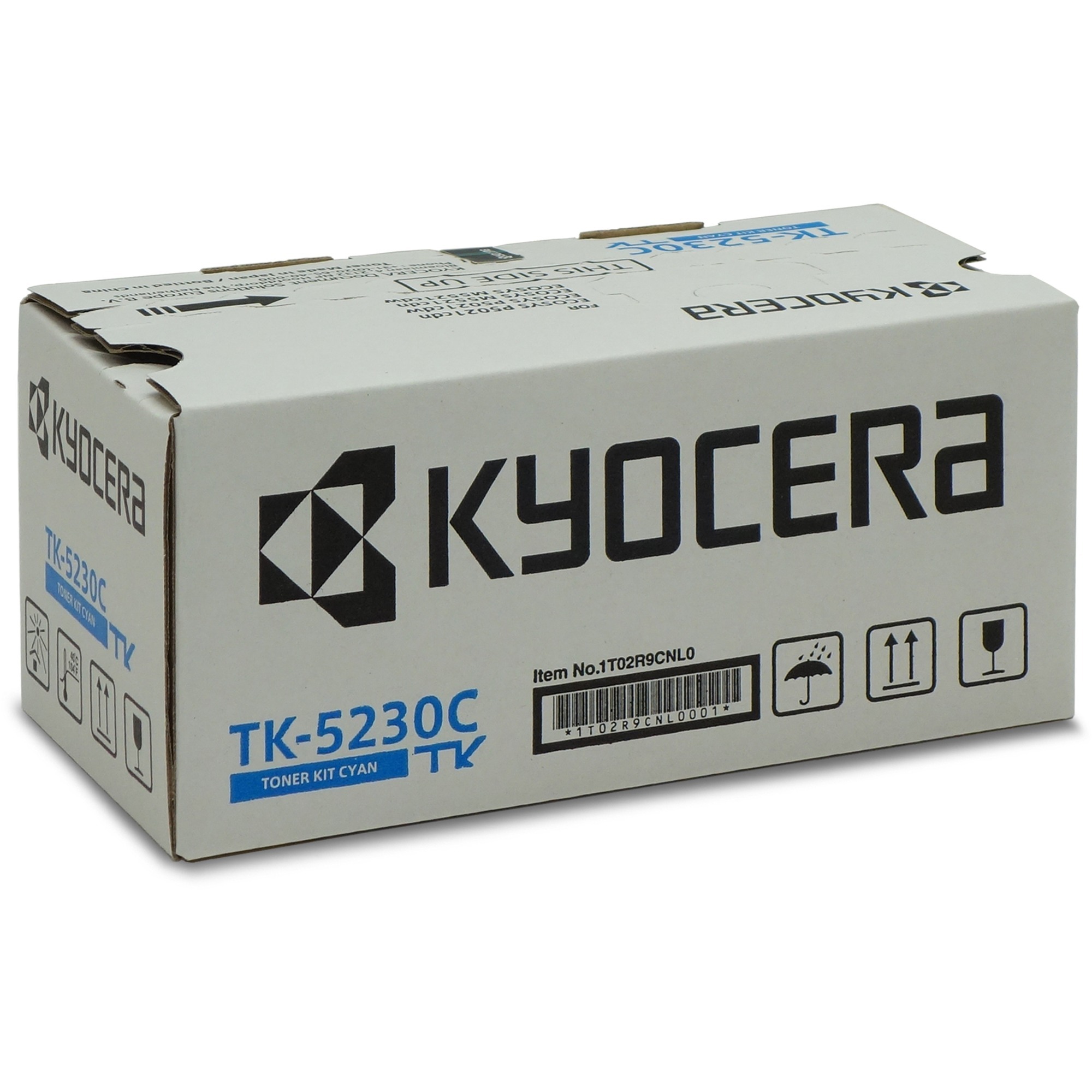 Kyocera Toner 1T02R9CNL0 (TK-5230C), cyan, ca. 2200 Seiten 0632983037508 Kyocera