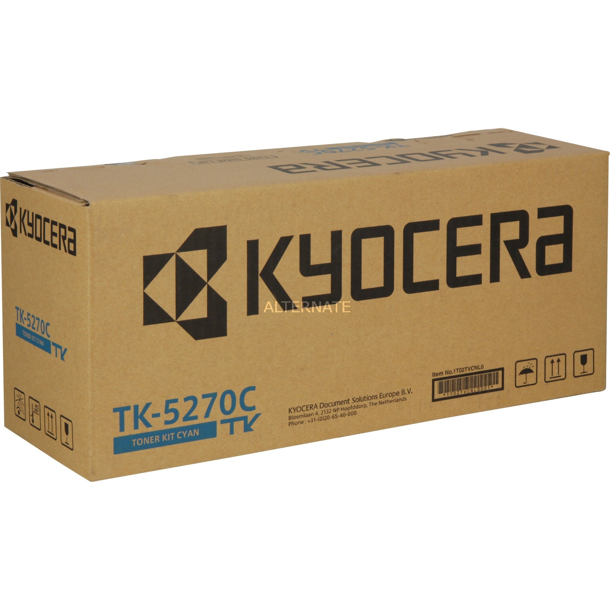 Kyocera Toner 1T02TVCNL0 (TK-5270C), cyan, ca. 6000 Seiten 0632983049402 Kyocera