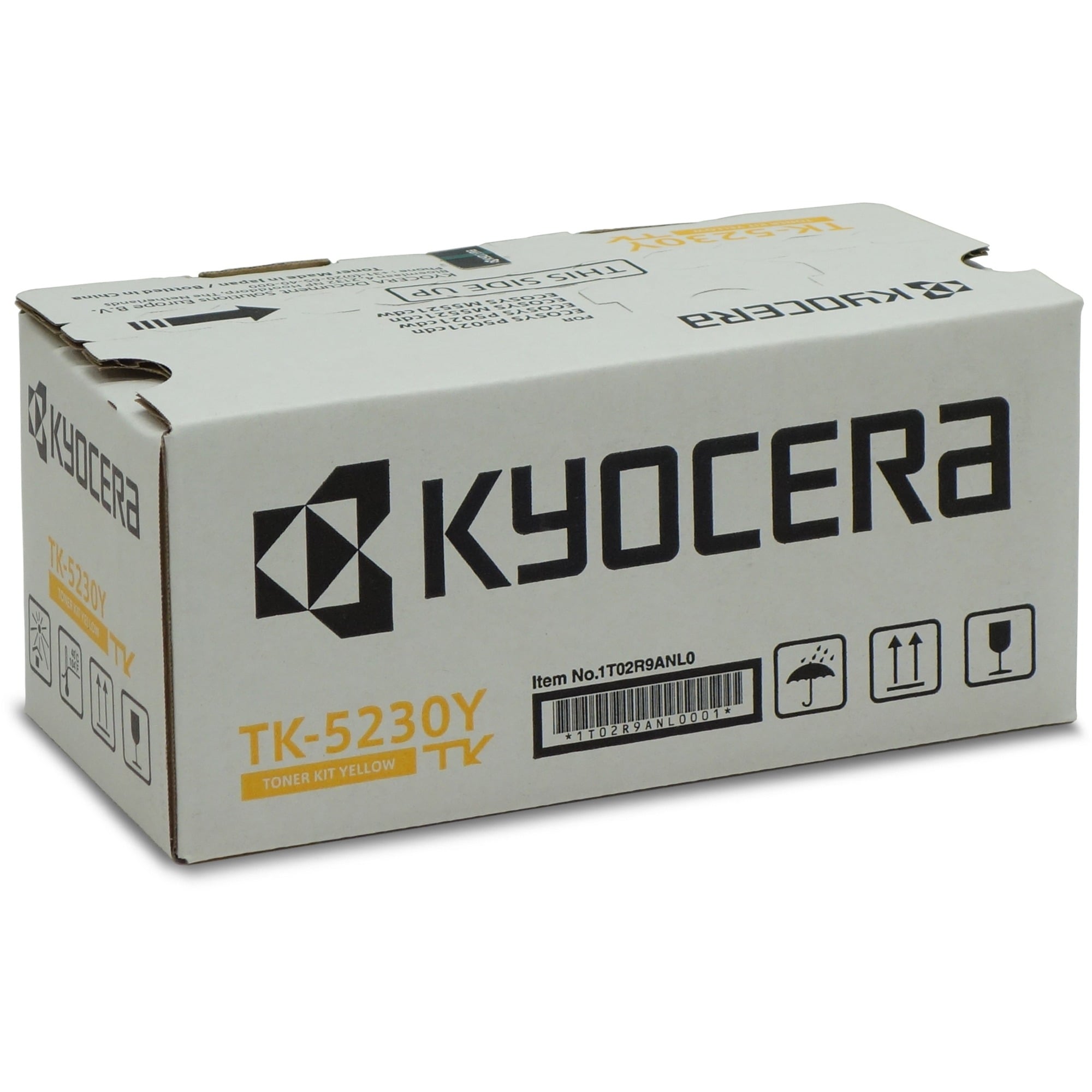 Kyocera Toner 1T02R9ANL0 (TK-5230Y), gelb, ca. 2200 Seiten 0632983037263 Kyocera