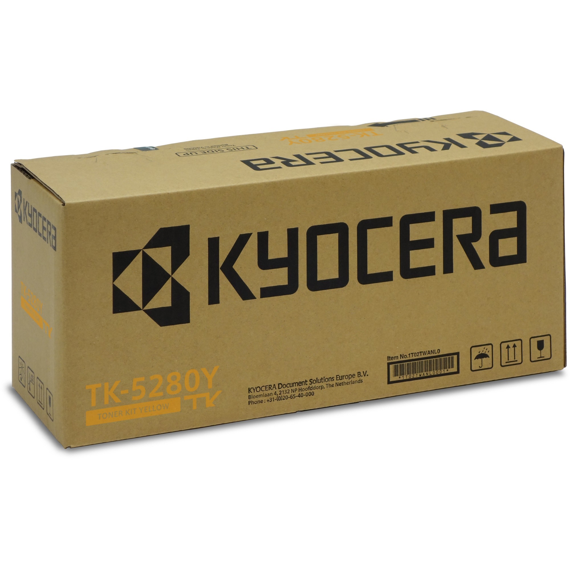 Kyocera Toner 1T02TWANL0 (TK-5280Y), gelb, ca. 11000 Seiten 0632983049563 Kyocera