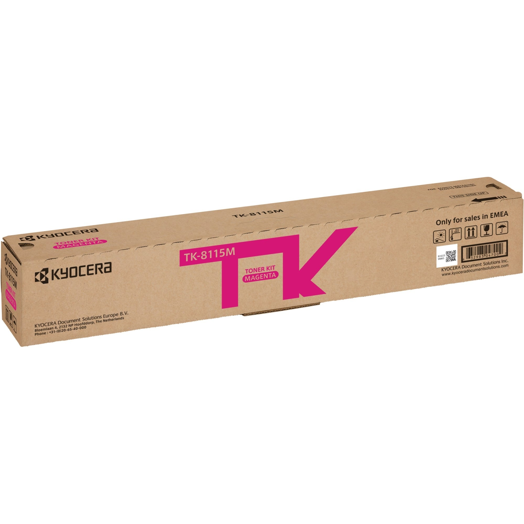 Kyocera Toner 1T02P3BNL0 (TK-8115M), magenta, ca. 6000 Seiten 0632983047002 Kyocera