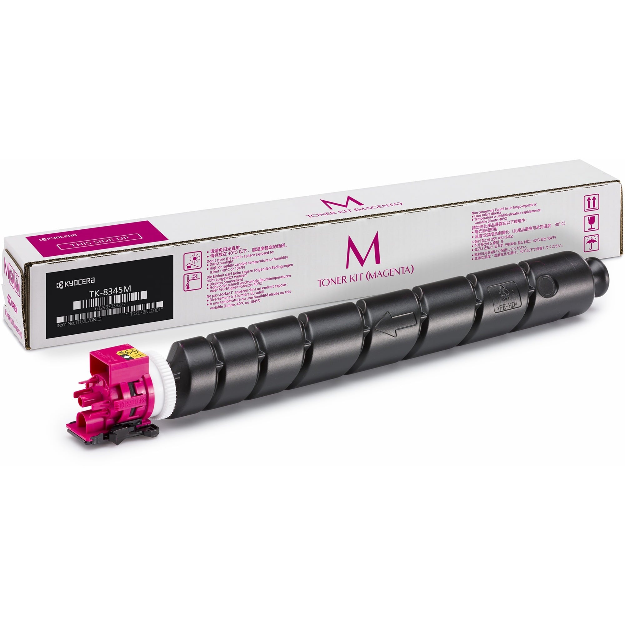 Kyocera Toner 1T02L7BNL0 (TK-8345M), magenta, ca. 12000 Seiten 0632983038277 Kyocera