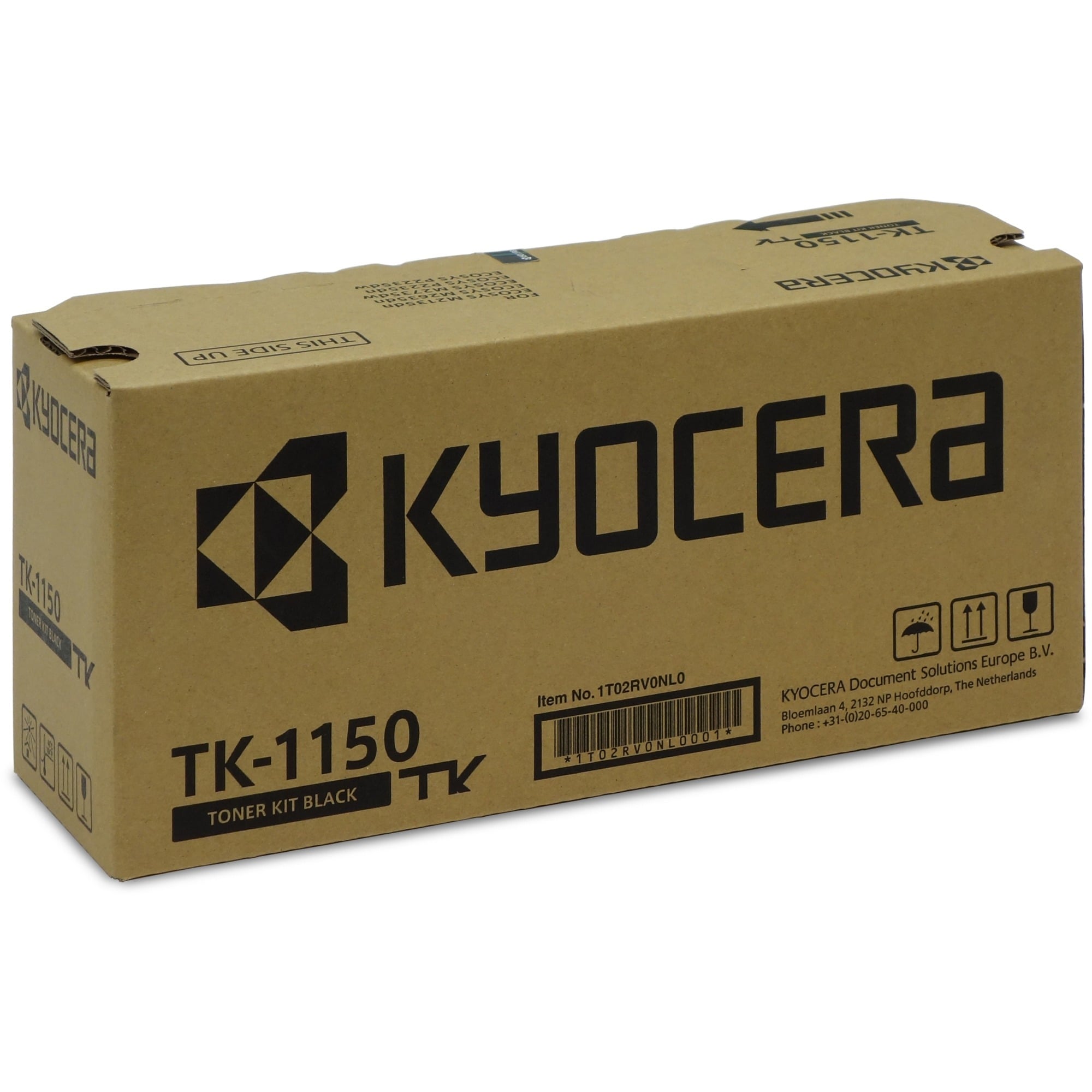 Kyocera Original TK-1150 Toner schwarz 3.000 Seiten für ECOSYS M2135dn, M2635dn, M2735