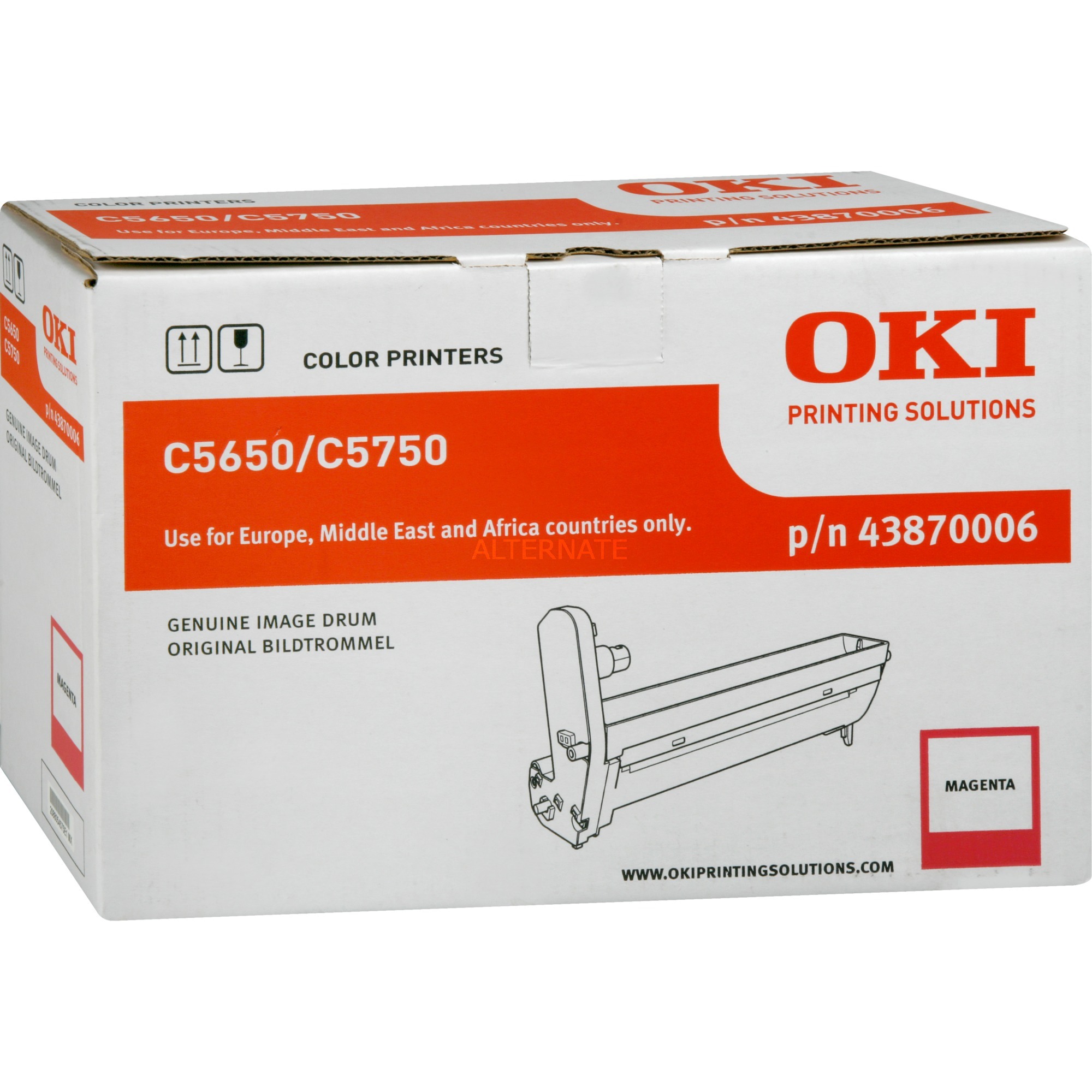 OKI Bildtrommeleinheit Magenta 43870006 | 05031713040101 OKI Bildtrommeleinheit Magenta 43870006 | 05031713040101