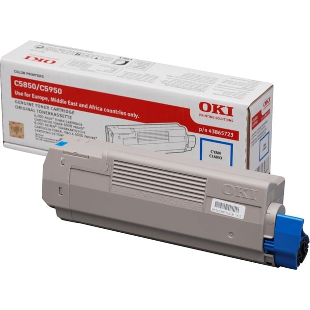 OKI Toner Cyan 43865723 | 05031713039877 OKI Toner Cyan 43865723 | 05031713039877