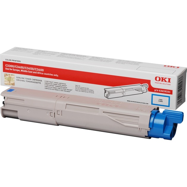 OKI Toner Cyan HC 43459331 | 05031713040576 OKI Toner Cyan HC 43459331 | 05031713040576