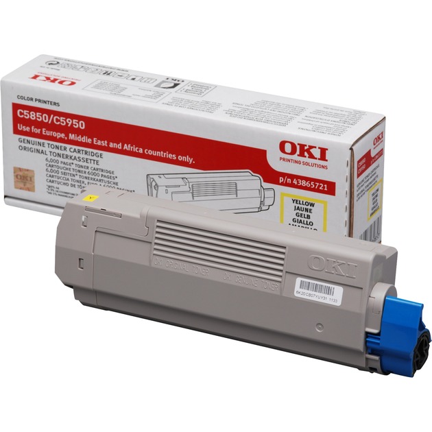 OKI Toner Gelb 43865721 | 05031713039853 OKI Toner Gelb 43865721 | 05031713039853