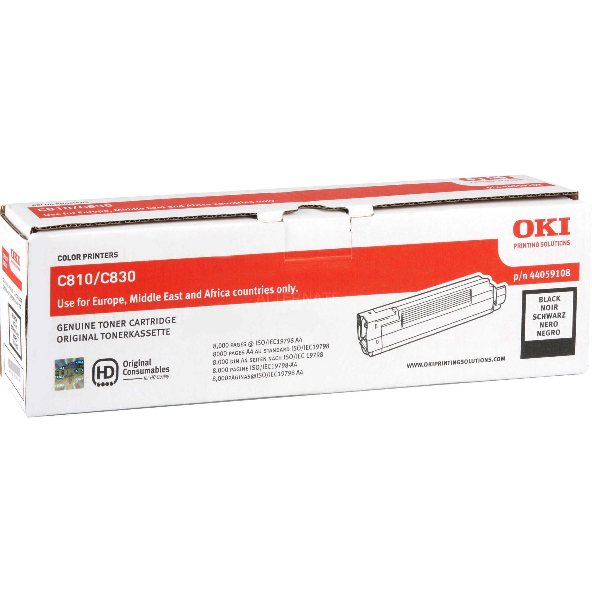 OKI Toner Schwarz 44059108 | 05031713043546 OKI Toner Schwarz 44059108 | 05031713043546