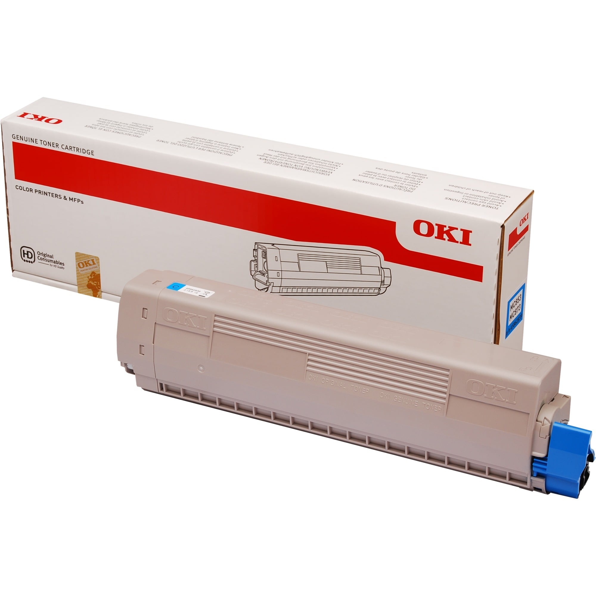 Oki Toner 45862839 45862839 (45862839), cyan, ca. 7300 Seiten 5031713064190 Oki
