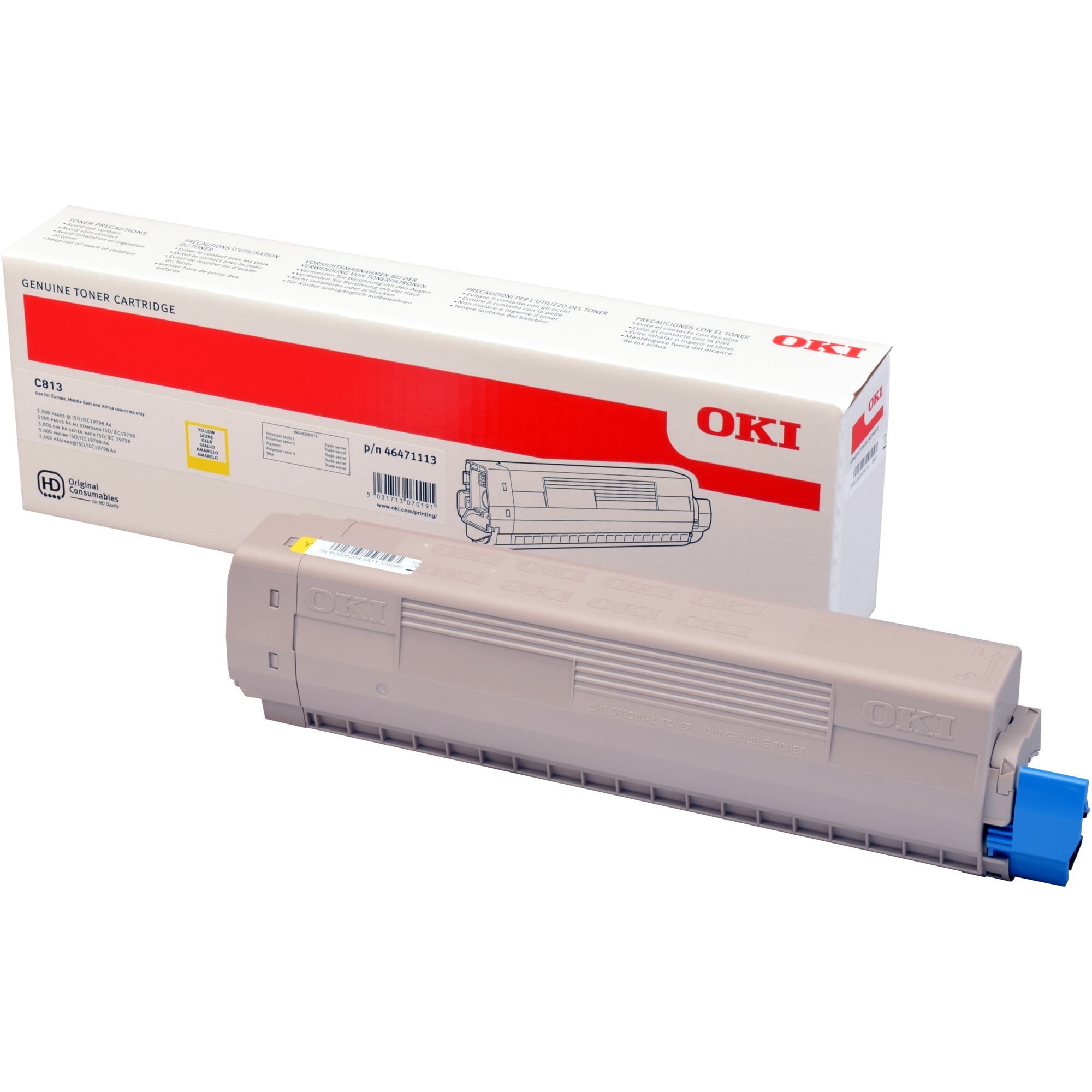 OKI Toner gelb 46471113 | 05031713070191 OKI Toner gelb 46471113 | 05031713070191
