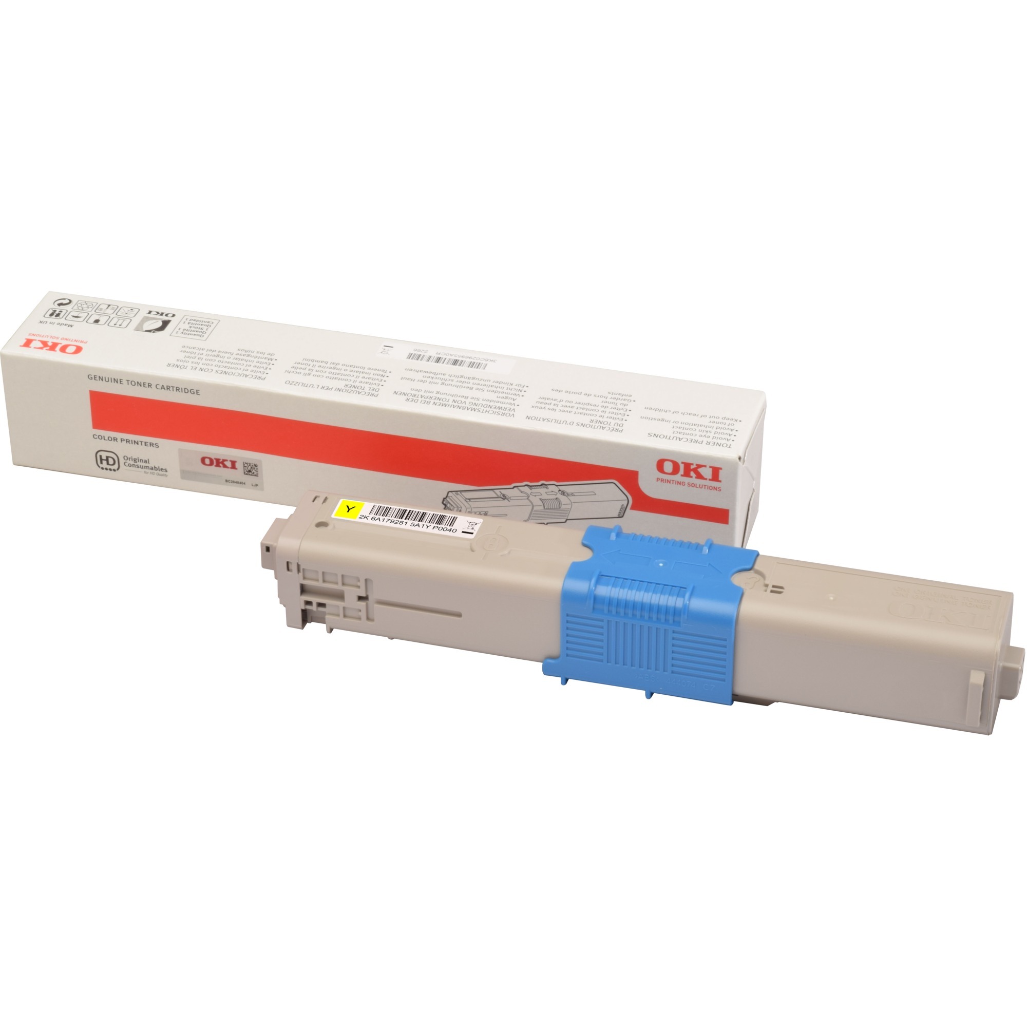OKI Original C332 / MC363 Toner gelb 1.500 Seiten (46508713)