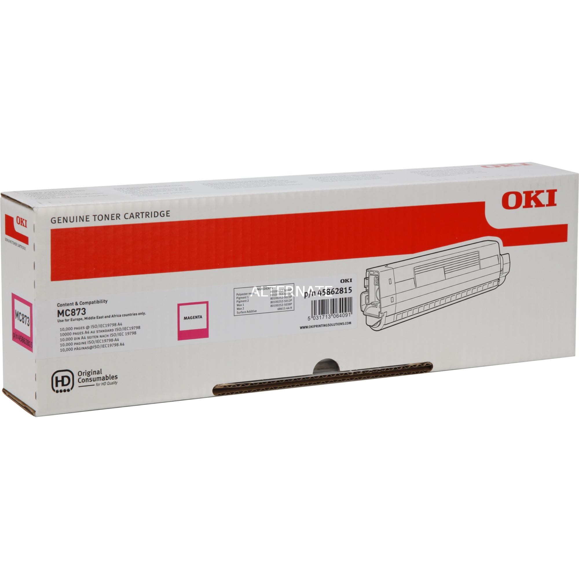 OKI Toner magenta 45862815 | 05031713064091 OKI Toner magenta 45862815 | 05031713064091