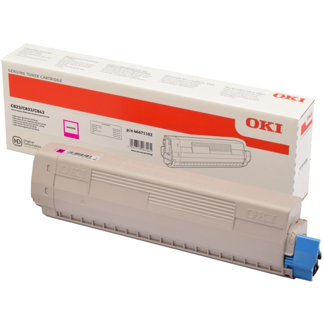 Toner magenta 46471102