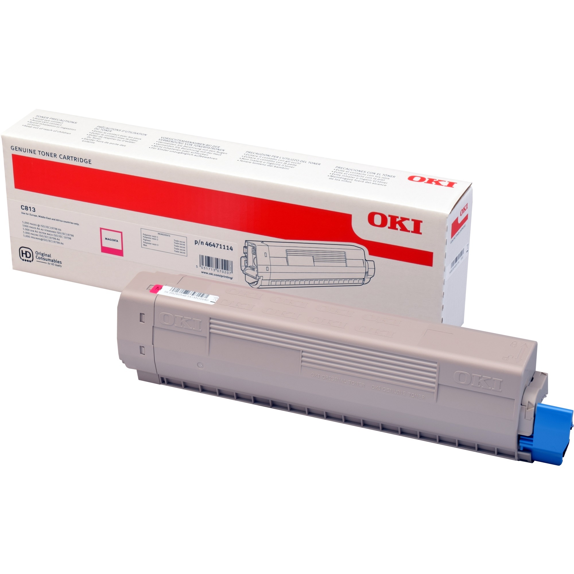 OKI Toner magenta 46471114 | 05031713070207 OKI Toner magenta 46471114 | 05031713070207