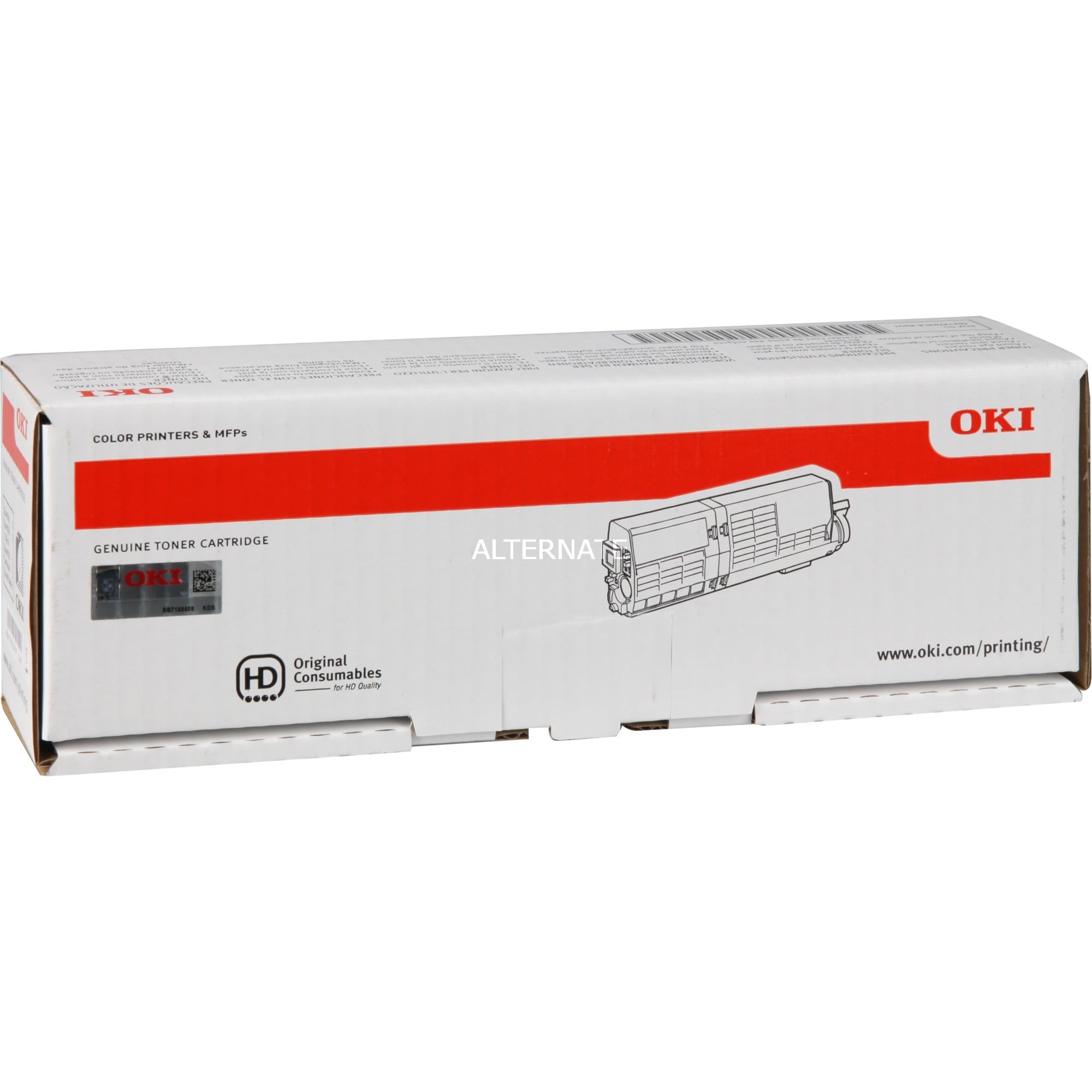 OKI Original Toner schwarz 1.500 Seiten (46490404)