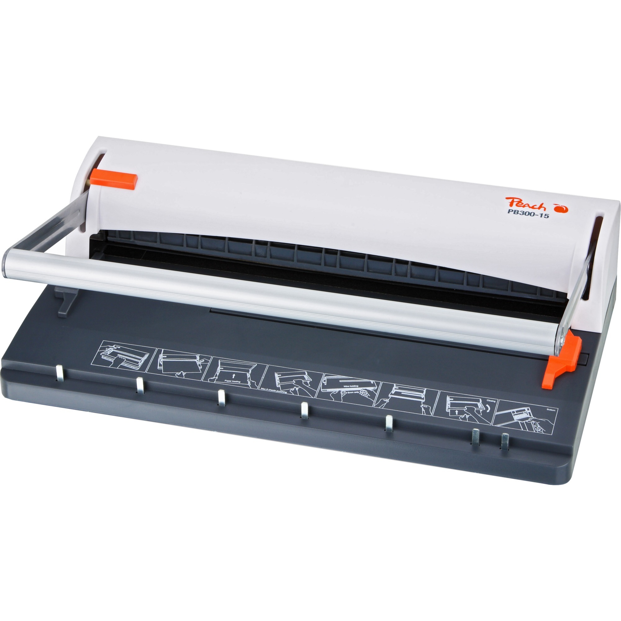 Peach Personal Wirebinder A4 PB300-15, Bindegerät | 07640164825779 Peach Personal Wirebinder A4 PB300-15, Bindegerät | 07640164825779