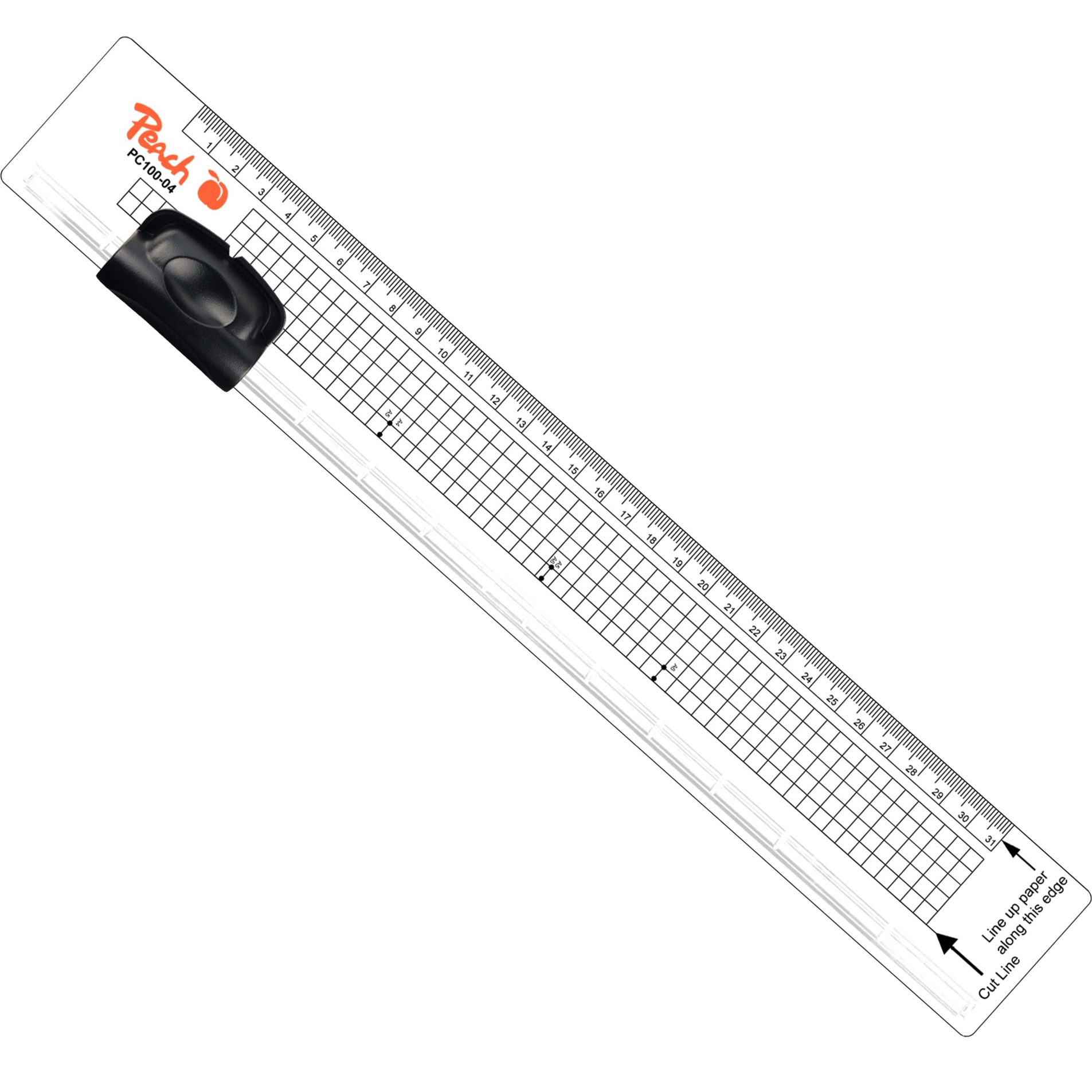 Peach Ruler Trimmer A4 PC100-04, Schneidegerät | 07640124894012 Peach Ruler Trimmer A4 PC100-04, Schneidegerät | 07640124894012