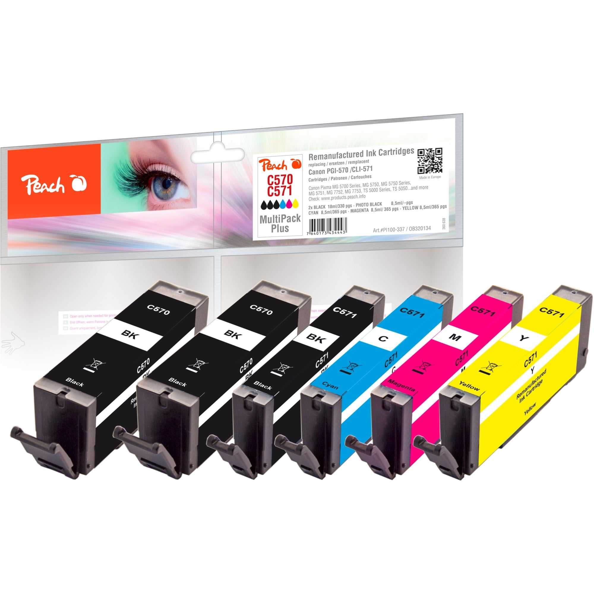 Tinte Spar Pack Plus PI100-337