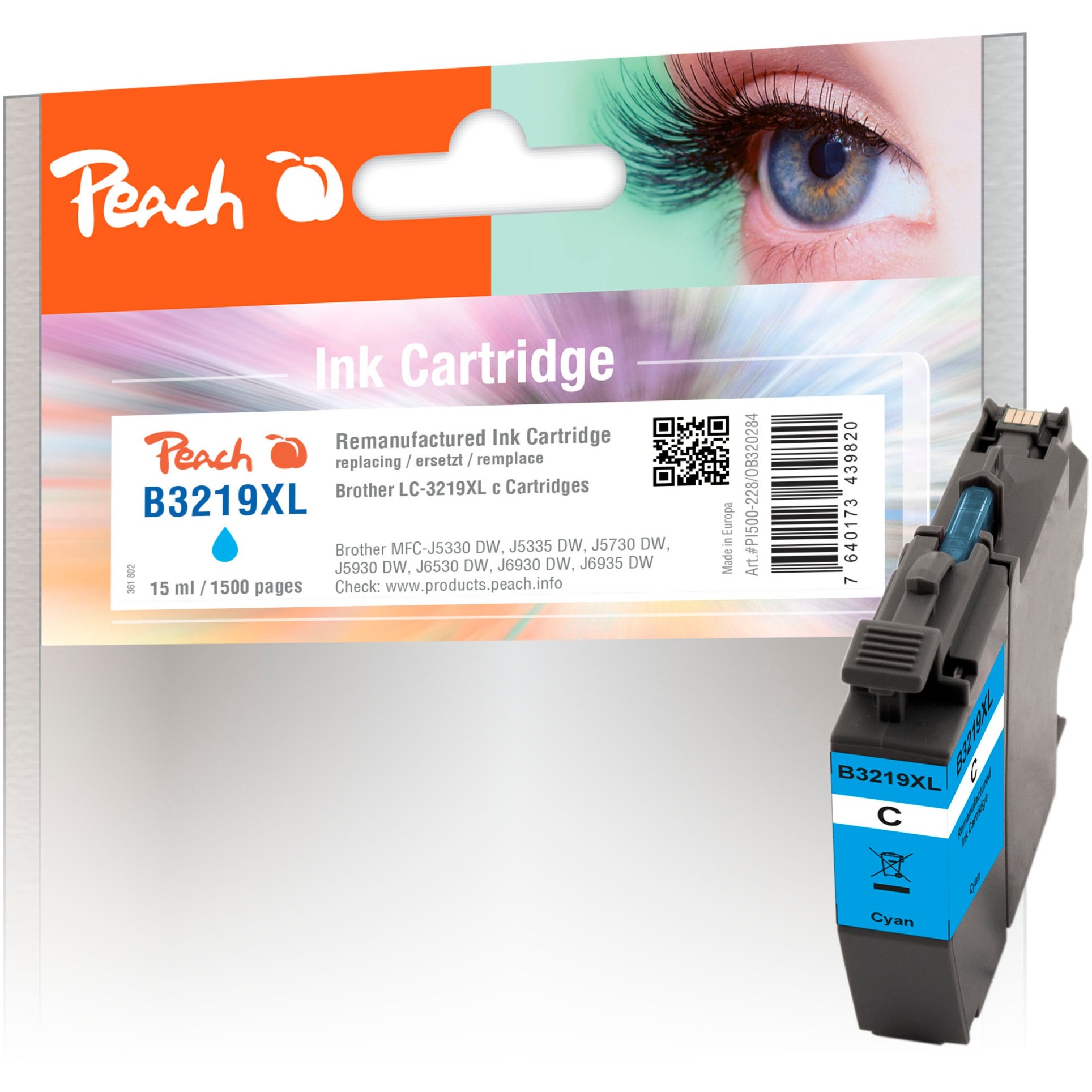 Tinte cyan 320284