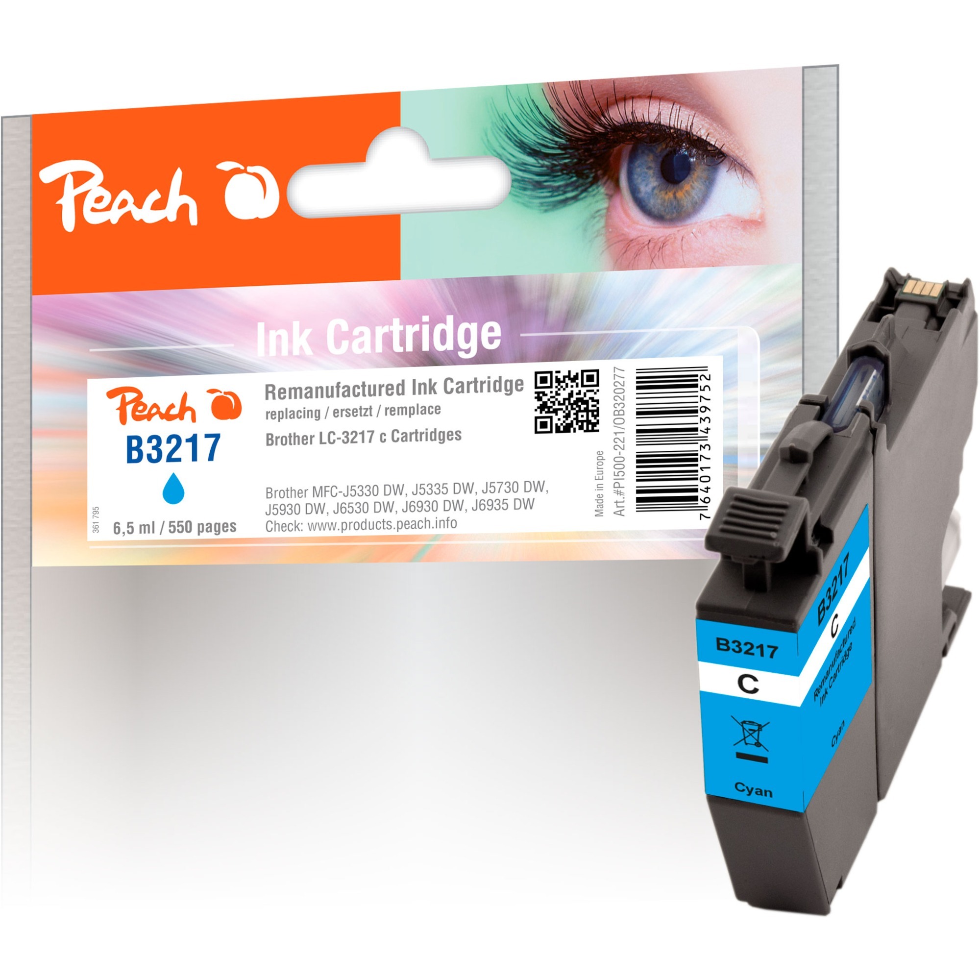 Tinte cyan PI500-221