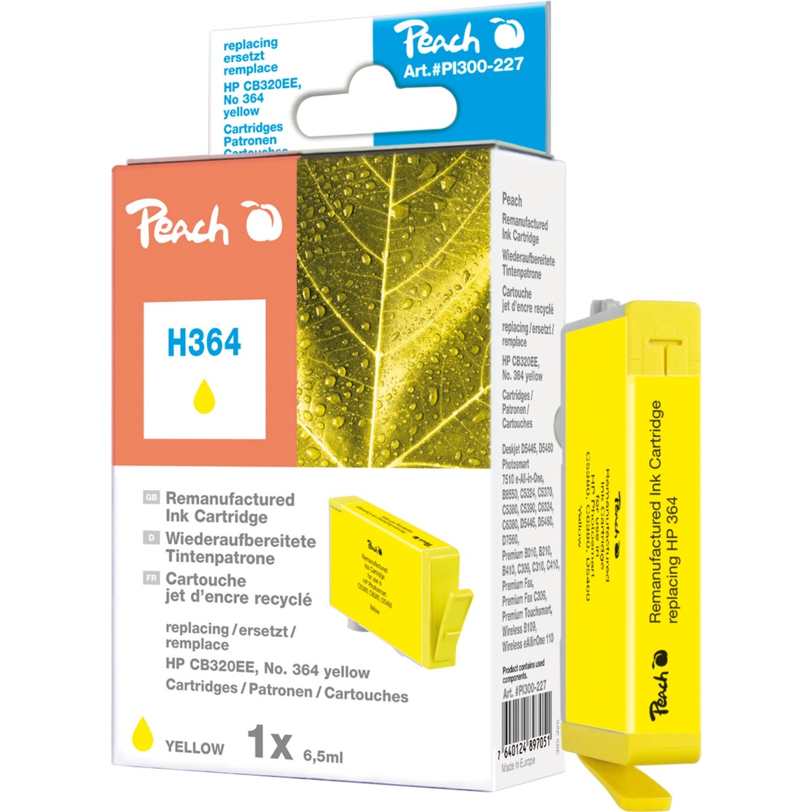 Peach Tinte gelb CB320EE/Nr. 364 | 07640124897051 Peach Tinte gelb CB320EE/Nr. 364 | 07640124897051