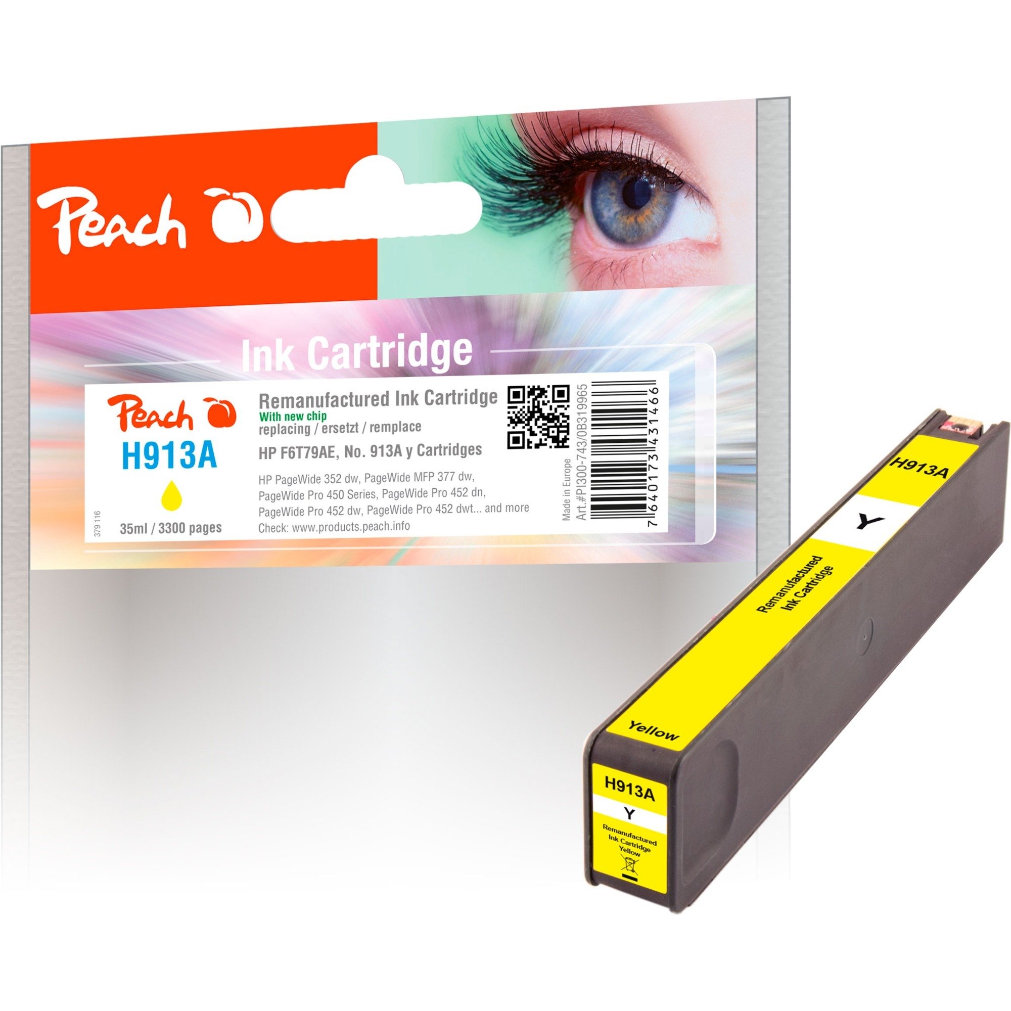 Peach Tinte gelb PI300-743 | 07640173431466 Peach Tinte gelb PI300-743 | 07640173431466