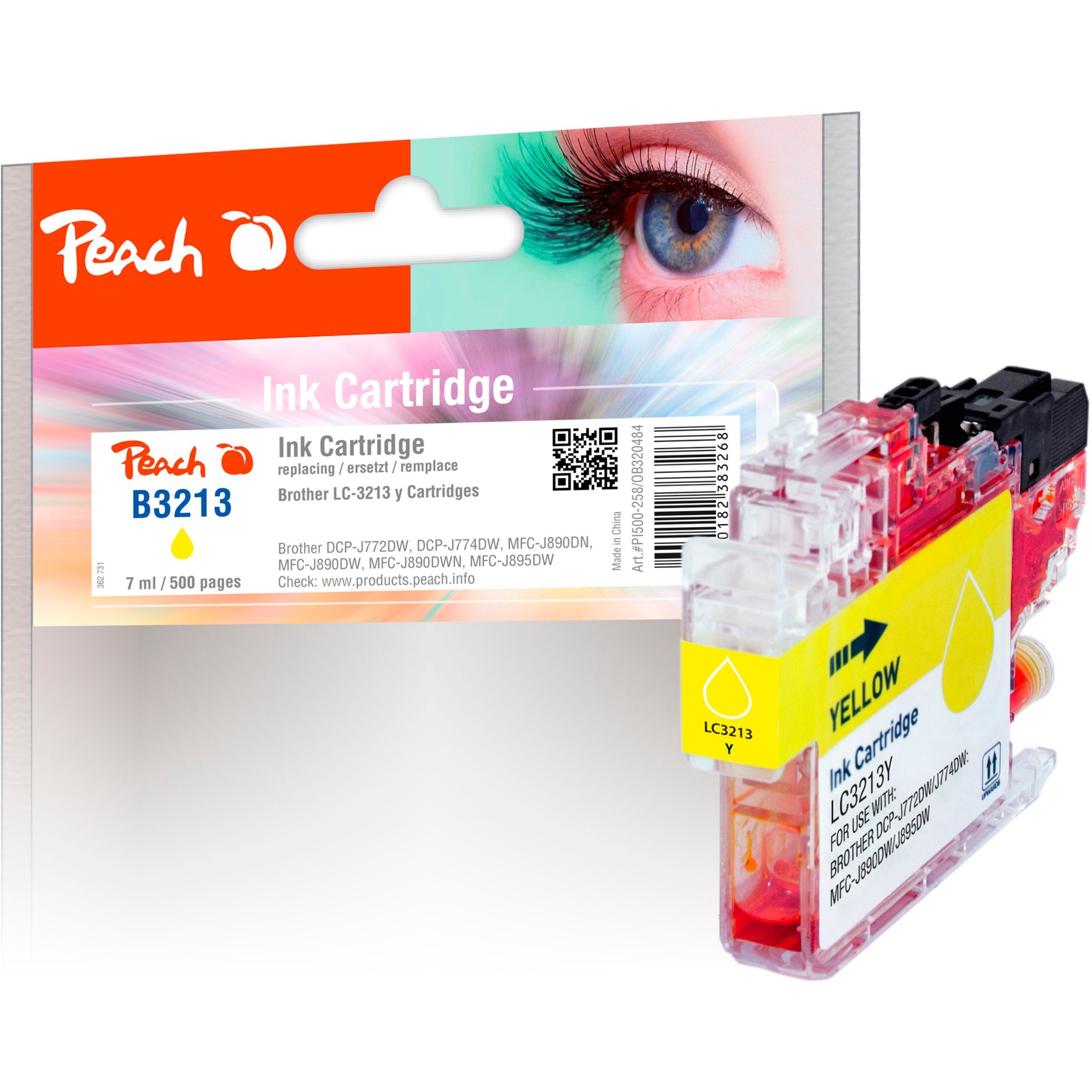Peach Tinte gelb PI500-258 | 07640182383268 Peach Tinte gelb PI500-258 | 07640182383268