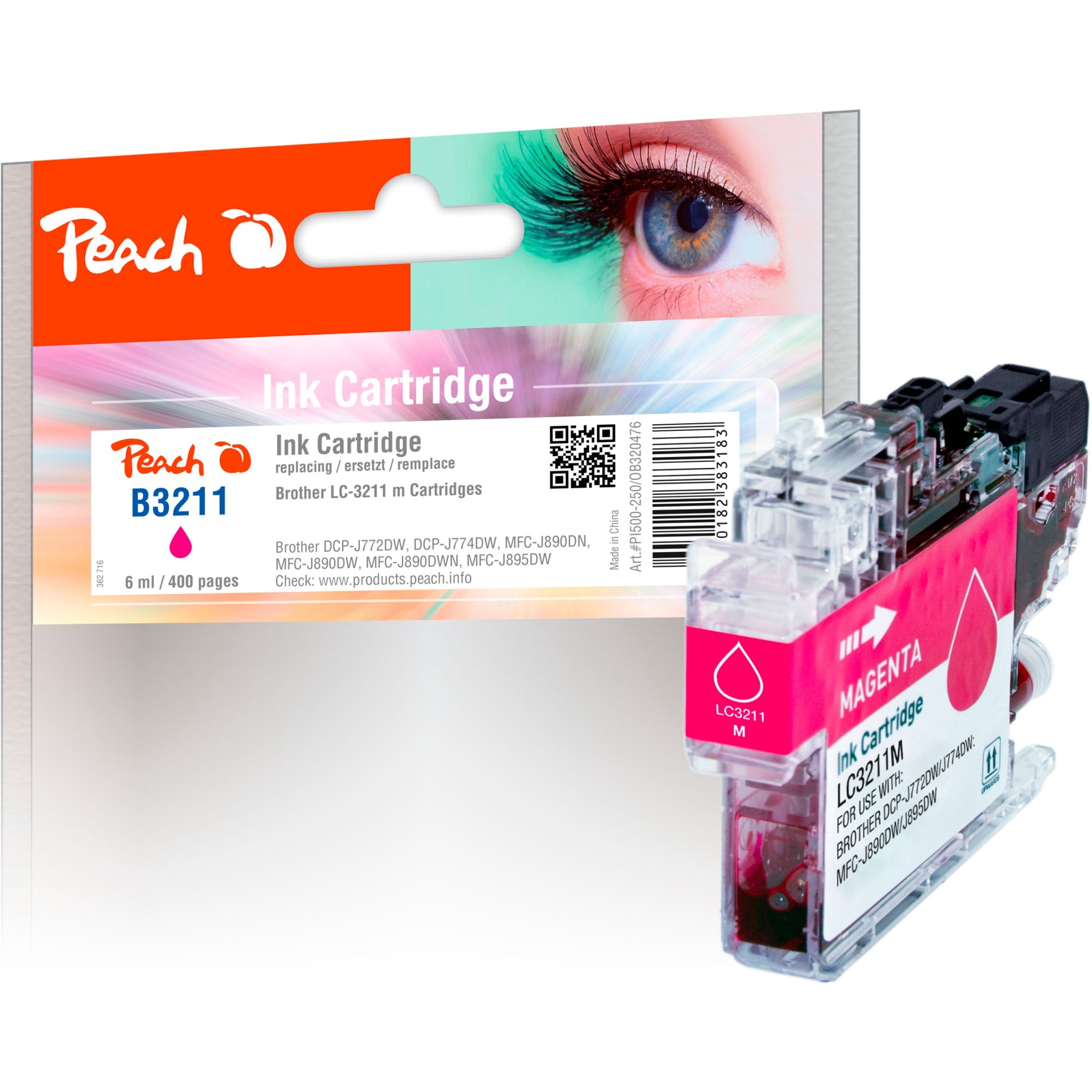 Tinte magenta PI500-250