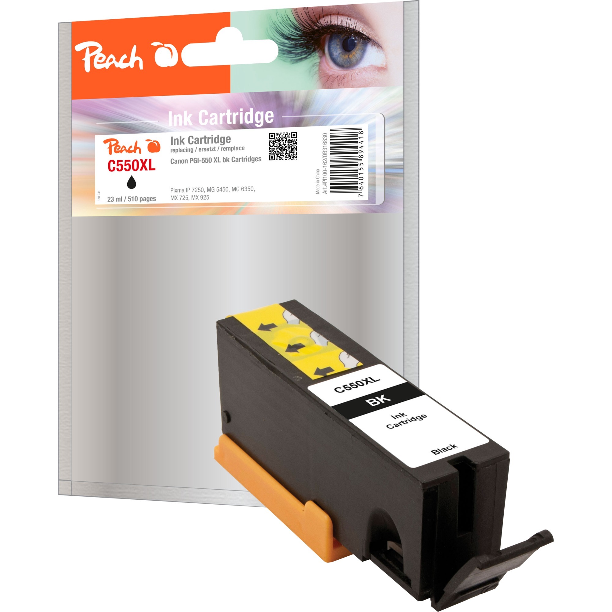 Peach Tinte schwarz PI100-162 | 07640155894418 Peach Tinte schwarz PI100-162 | 07640155894418