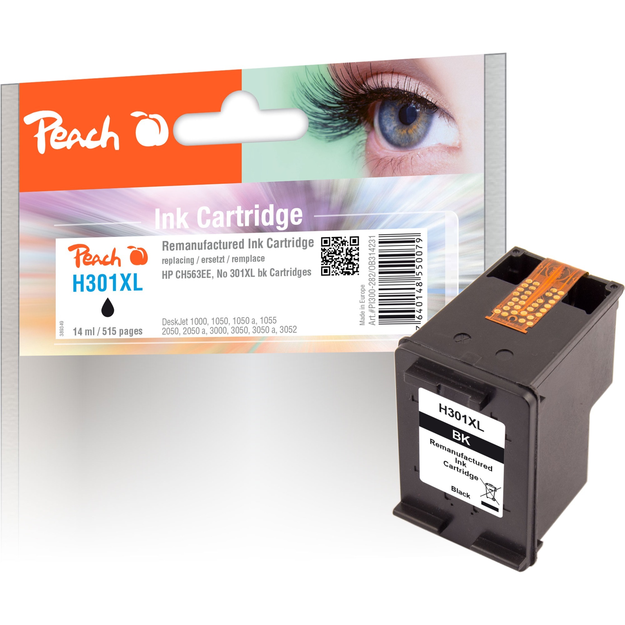 Tinte schwarz PI300-282