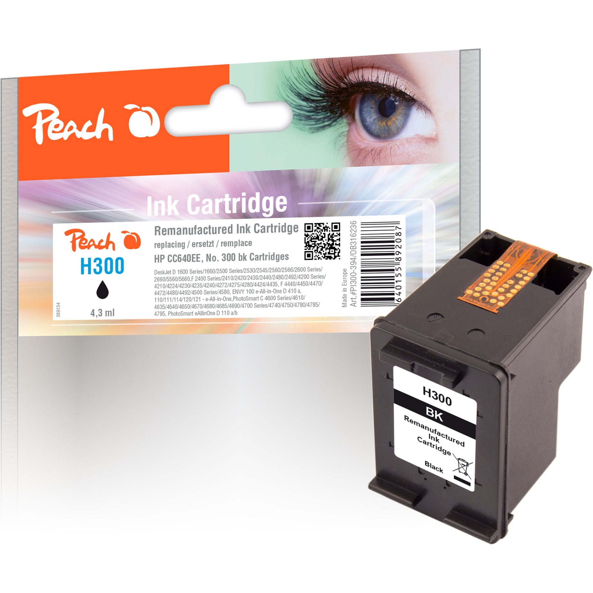 Peach Tinte schwarz PI300-394 | 07640155892087 Peach Tinte schwarz PI300-394 | 07640155892087