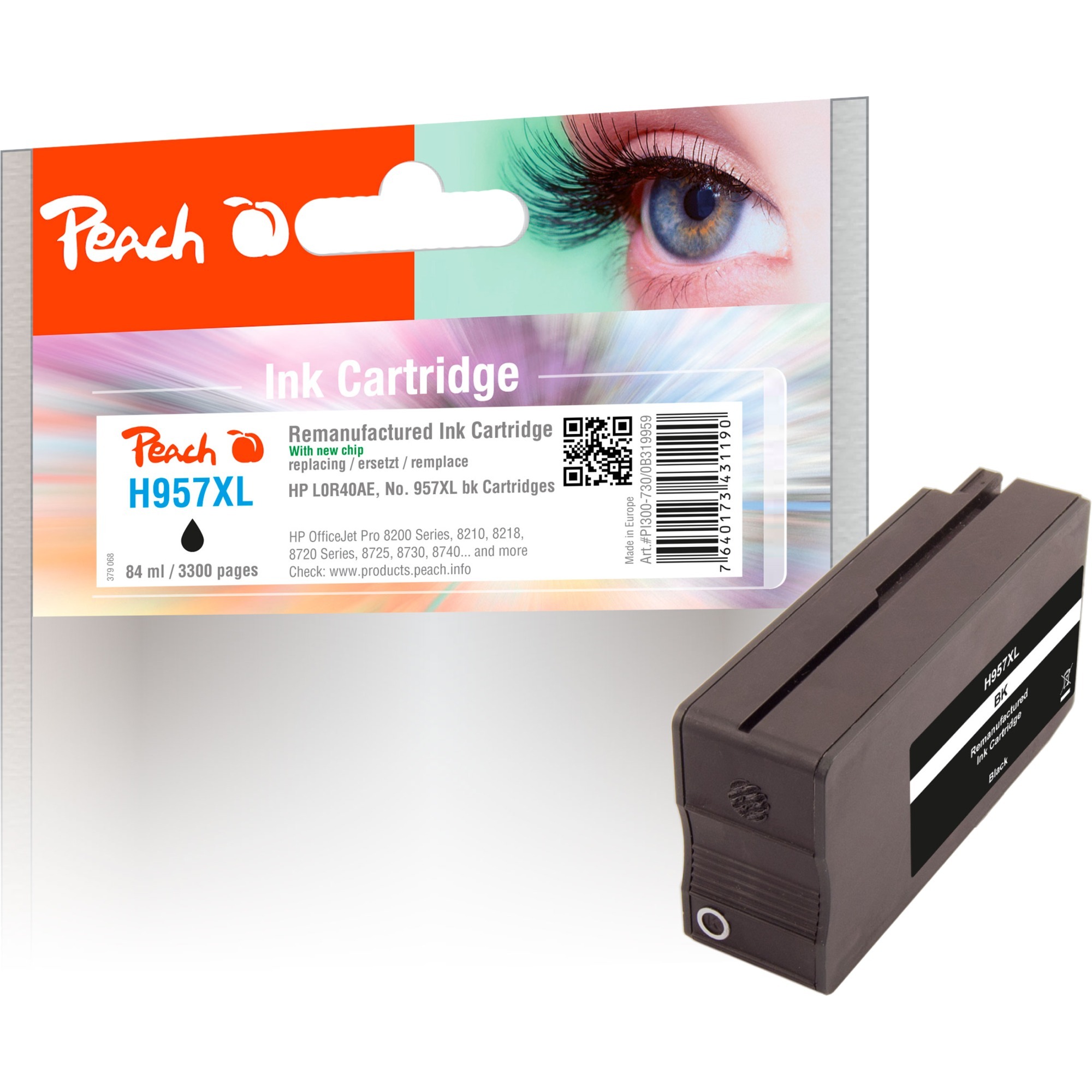 Peach Tinte schwarz PI300-730 | 07640173431190 Peach Tinte schwarz PI300-730 | 07640173431190