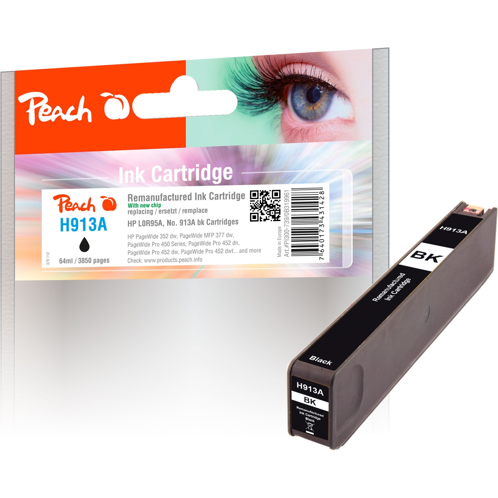 Peach Tinte schwarz PI300-739 | 07640173431428 Peach Tinte schwarz PI300-739 | 07640173431428