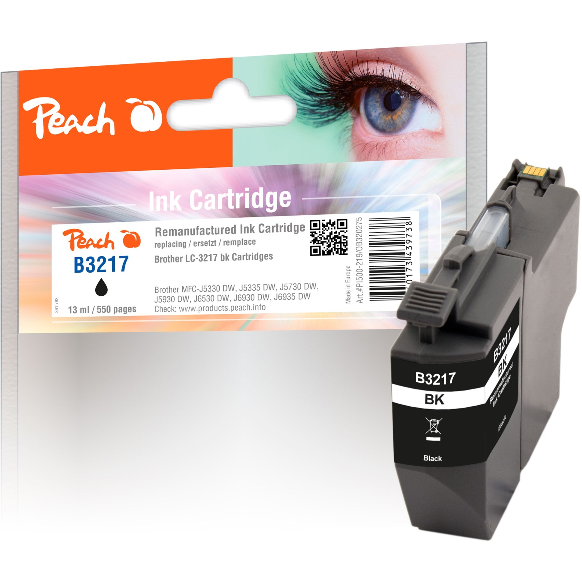 Tinte schwarz PI500-219