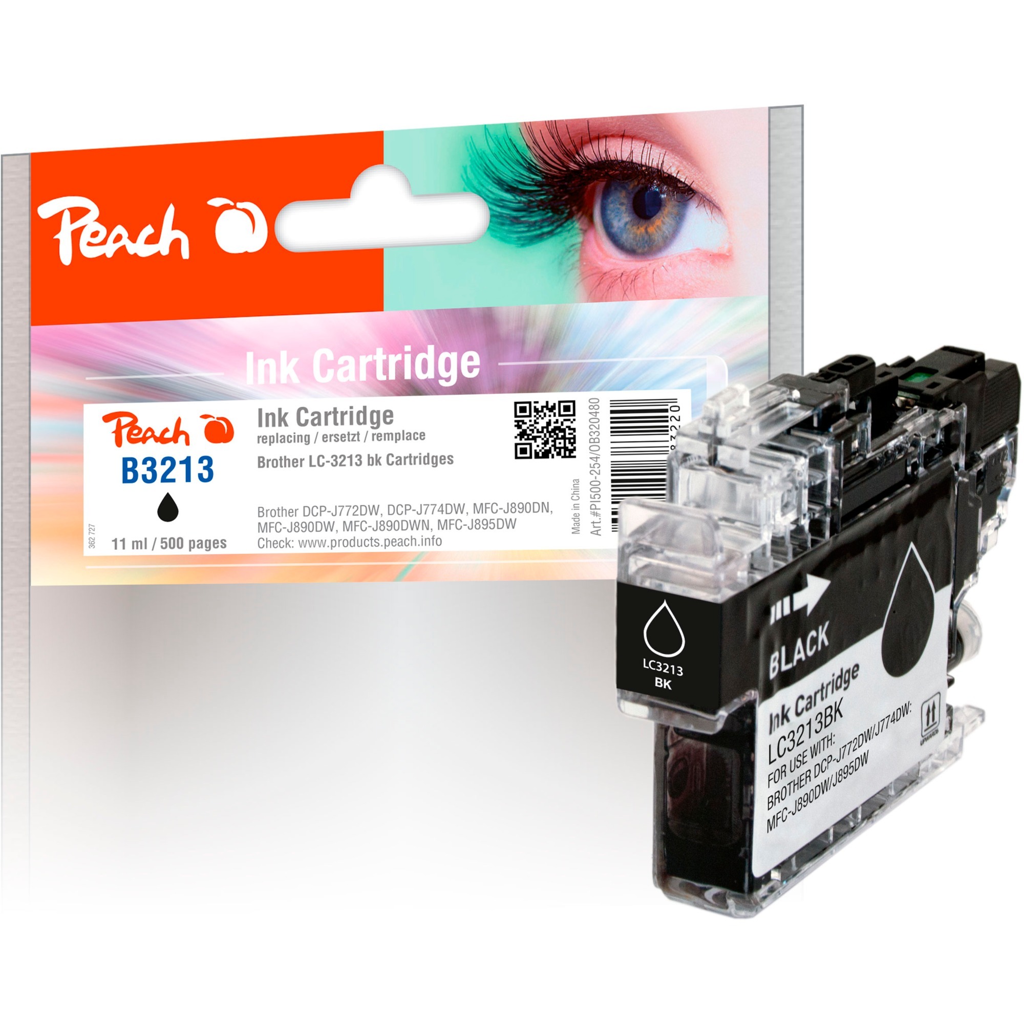 Tinte schwarz PI500-254