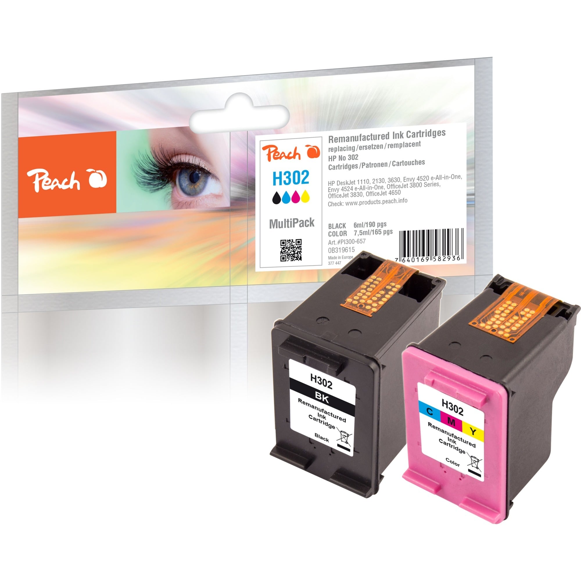 Tinte schwarz + color PI300-657