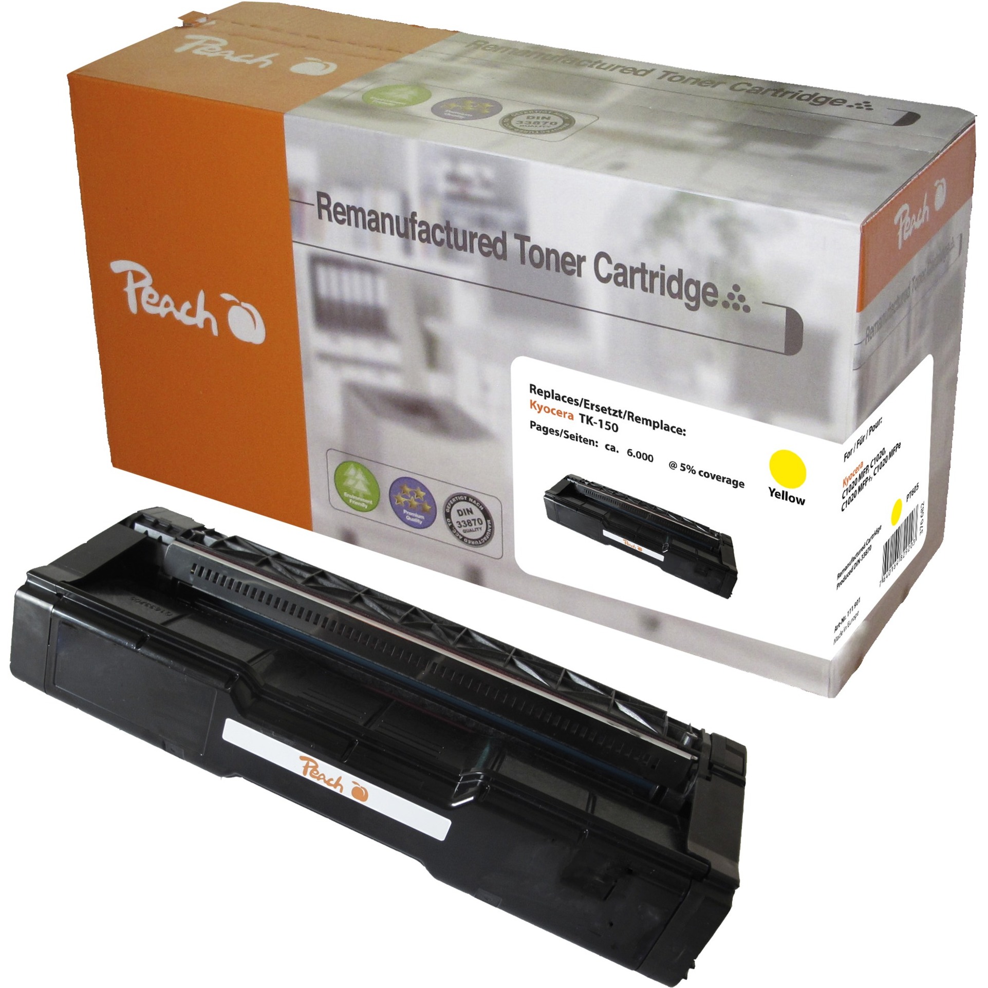 Peach Toner gelb 0F111901 | 07640164829203 Peach Toner gelb 0F111901 | 07640164829203